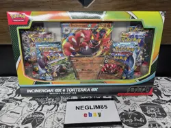 Pokemon TCG - Incineroar ex & Torterra ex Special Collection Box (LOT OF 5) - Image 1
