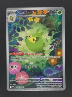 Swadloon 088 Pokemon WHT White Flare 2025 NM 🔥🔥🔥 - Image 1