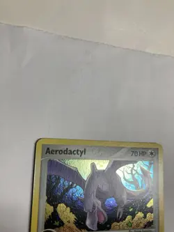 Pokemon TCG Aerodactyl 1/92 EX Legend Maker Holo Rare LP - Image 2
