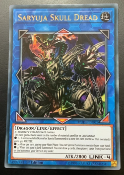 YUGIOH ~ SARYUJA SKULL DREAD ~ ULTRA RARE ~ DUDE-EN026 1st EDITION - Image 1