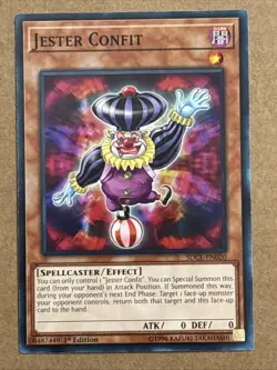 Yu-Gi-Oh! TCG Jester Confit SDCL-EN020 Cyberse Link 1st Edition Common LP - Image 1