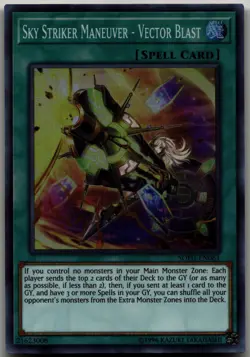Sky Striker Maneuver - Vector Blast Super Rare Soul Fusion SOFU-EN061 LP - Image 1