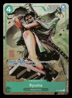 One Piece TCG P-072 Ryuma Alternate Art Premium Card Collection Vol.3 - Image 1