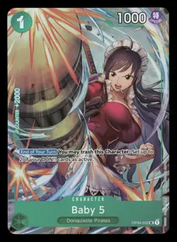 One Piece TCG OP04-032 Baby 5 Alternate Art Premium Card Collection Vol.3 - Image 1