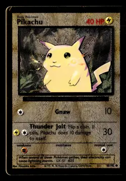 Pokemon Celebrations 58/102 Gold Pikachu Metal Card - Image 1