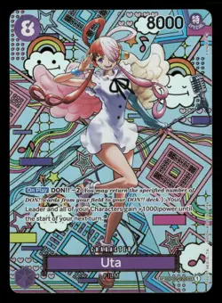 One Piece TCG OP02-120 Uta SP Card Awakening of the New Era - Image 1
