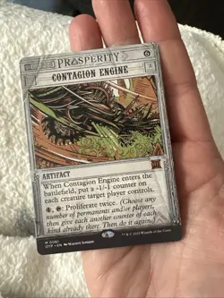 MTG Card Contagion Engine Outlaws of Thunder Junction: Breaking News Regular 61 - Image 3