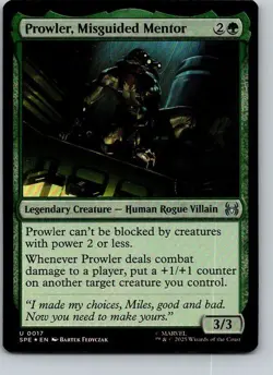 Prowler, Misguided Mentor Marvel's Spider-Man: Eternal-Legal Foil - Image 1