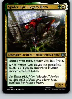 Spider-Girl, Legacy Hero Foil SPM #149 MTG - Image 1