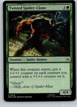 Twisted Spider-Clone Foil SPE #19 MTG - Image 1