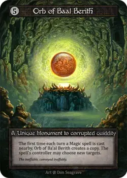 Orb of Ba'al Berith - Sorcery Contested Realm - Beta Edition Orb of Baal Berith - Image 1