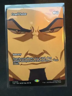 Cruel Tutor (Borderless) TLE Avatar: the Last Airbender - MTG - Image 1