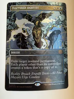 Fractured Identity (Textured Foil) Outlaws of Thunder Junction: Breaking NewsMTG - Image 1