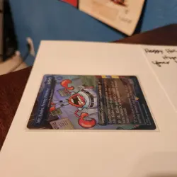 MTG Mr. Krabs, Penny Pincher RAINBOW FOIL Secret Lair x SpongeBob 1927 - Image 3
