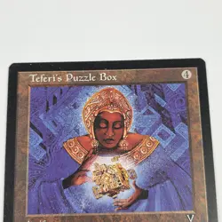 Teferi's Puzzle Box Artifact Rare Card Magic The Gathering Visions LP - Image 2