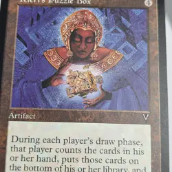 Teferi's Puzzle Box Artifact Rare Card Magic The Gathering Visions LP - Image 5