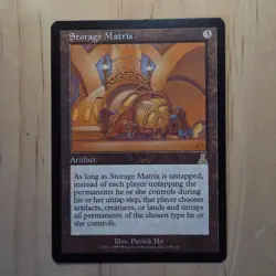 Storage Matrix - Urza's Destiny - Magic the Gathering - LP - FREE SHIP - Image 1