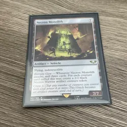 1x Necron Monolith, Surge Foil, Warhammer 40K, Magic MTG NM - Image 1