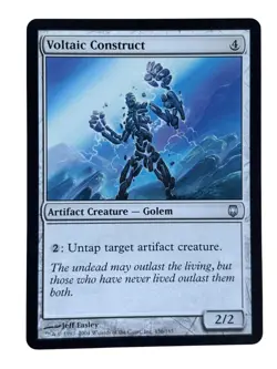 Voltaic Construct Darksteel Regular MTG Magic the Gathering Light Play LP - Image 1