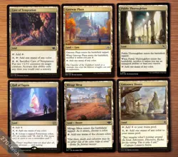 Set of 6 Mana Fixing Any Color Lands *NM* Magic Commander Deck Building MTG - Image 1