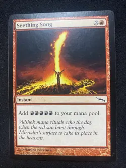 Magic The Gathering Mirrodin Seething Song #104/306 MTG TCG CCG - Image 1