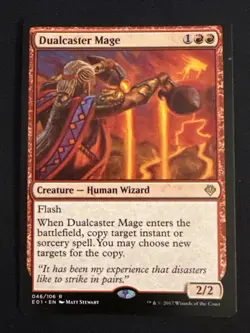 1x Dualcaster Mage (46) Archenemy: Nicol Bolas MP MTG Magic the Gathering x1 MKE - Image 1