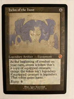 Helm of the Host (Schematic) The Brothers' War: Retro Frame Artifacts Regular - Image 1