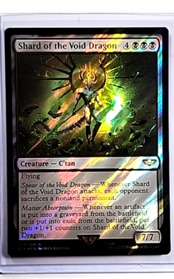 2022 MTG Magic the Gathering 40k Warhammer 40k Surge Foil #56 Shard of the Void - Image 1