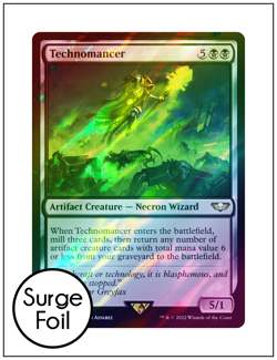 1x Technomancer, Surge Foil, Warhammer 40k, Magic MTG NM - Image 1