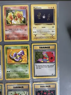 Pokemon TCG - Team Rocket (2000) Vintage Non-Holo -Uncommon Card Lot: 9 Cards NM - Image 4