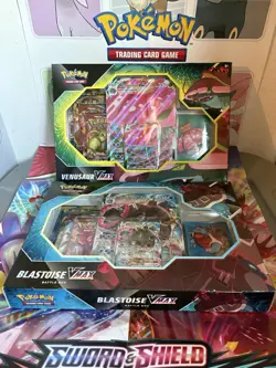 Blastoise VMax & Venusaur VMAX Battle Collection Box Set of 2 - Short Printed! - Image 2
