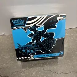 Pokemon TCG Black Bolt Elite Trainer Box ETB New and Sealed - Image 1