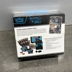 Pokemon TCG Black Bolt Elite Trainer Box ETB New and Sealed - Image 3