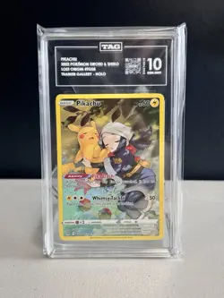 2022 Pokemon SW&SH Lost Origin Pikachu #TG05/TG30 TAG 10 - Image 1