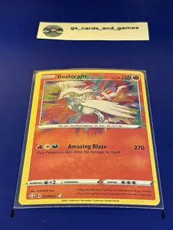 Reshiram 017/072 Amazing Rare Holo SwSh: Shining Fates - Pokemon TCG - Image 1