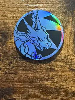 Mega Charizard Coin - Pokemon - Phantasmal Flames ETB - Image 1