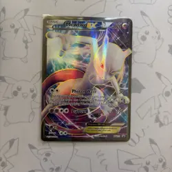 Mewtwo EX Ultra Rare XY125 Super Premium FULL ART Pokemon Black Star Promo NM - Image 3