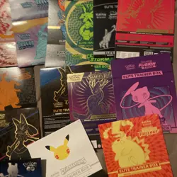 Massive Pokemon ETB Poster And Booklet Lot. Sun And Moon, Sword And Shield, SV + - Image 4