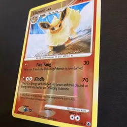 Pokemon TCG Flareon 19/100 Reverse Holo Rare Majestic Dawn LP - Image 3