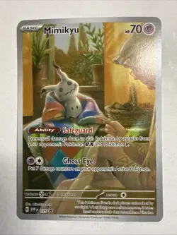 Mimikyu 075 Scarlet & Violet Black Star Promo Holo Card Pokemon TCG - Image 1