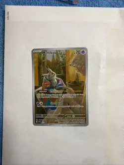 Mimikyu 075 Scarlet & Violet Black Star Promo Holo Card Pokemon TCG - Image 2