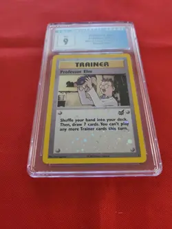 Pokemon: Professor Elm #3 Best of Game Rev Holo Promo 2003 - Vintage CGC 9 - D51 - Image 4