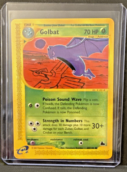 Pokemon TCG Golbat Skyridge Non-Holo Card 60/144 Common - NM - Image 3