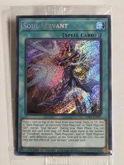 Soul Servant LDS3-EN095 SEALED Secret Rare Yugioh Legendary Duelists: Season 3 - Image 1