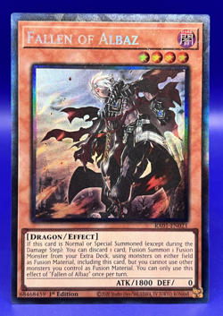 YuGiOh Fallen of Albaz RA01-EN021 1st Ed Prismatic Collectors Rare NM - Image 1
