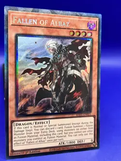 YuGiOh Fallen of Albaz RA01-EN021 1st Ed Prismatic Collectors Rare NM - Image 3