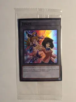 Tea and Dark Magician Girl Alliance Insight Token TKN5-EN022 Sealed Yugioh - Image 1