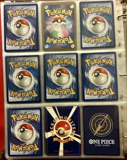 Vintage Pokemon Card Collection - No Binder Lot 5 Pages - Holo - Modern LP/NM - Image 2