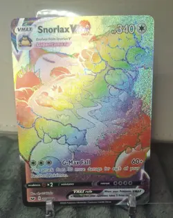 Snorlax VMAX (Secret) 206/202 Swsh01: Sword & Shield Holo - Pokemon Card - Image 1