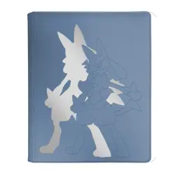 Pokemon Lucario 12 Pocket 480 Card Binder Zip - Image 1